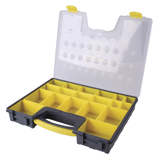 Caja organizadora plástica de 16" x 13" x 2", 125011 Surtek