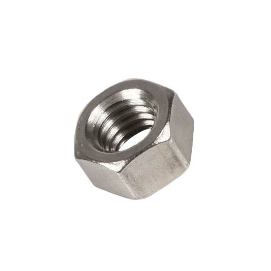 Tuerca hexagonal de acero inoxidable de 1/4"