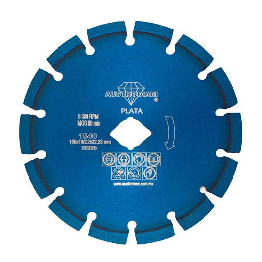 1540 Disco Diam.175x2.2x22.2 Segment.Uso Gral Aust - Tool Ferreterías / Ferretodo - Herramientas y material de construcción.