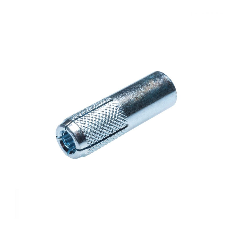 Taquete expansor de golpe de 1/4" galvanizado