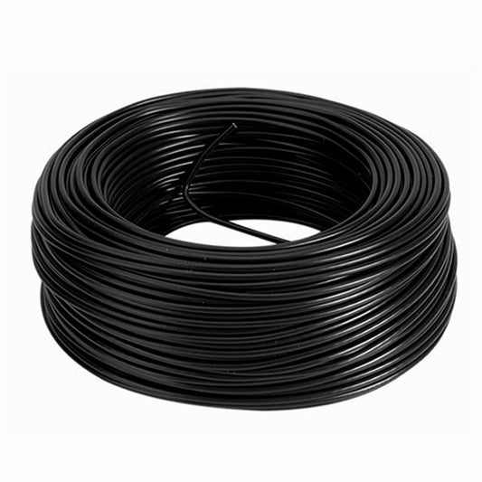 Cable luz thw c 16 negro *solo venta rollo 100 mt*