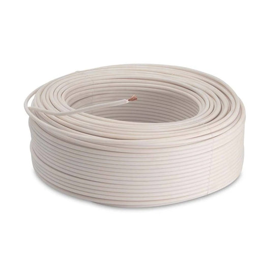 Cable luz thw c 12 blanco *solo venta rollo 100mt*