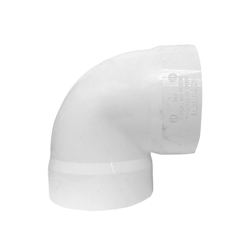 Codo De 87.5° X 40 Mm De Pvc Para Sanitario