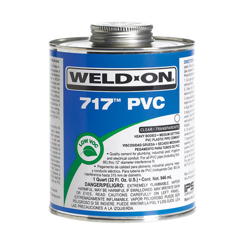 Pegamento 717 Weldon Para De Pvc 1 Lt