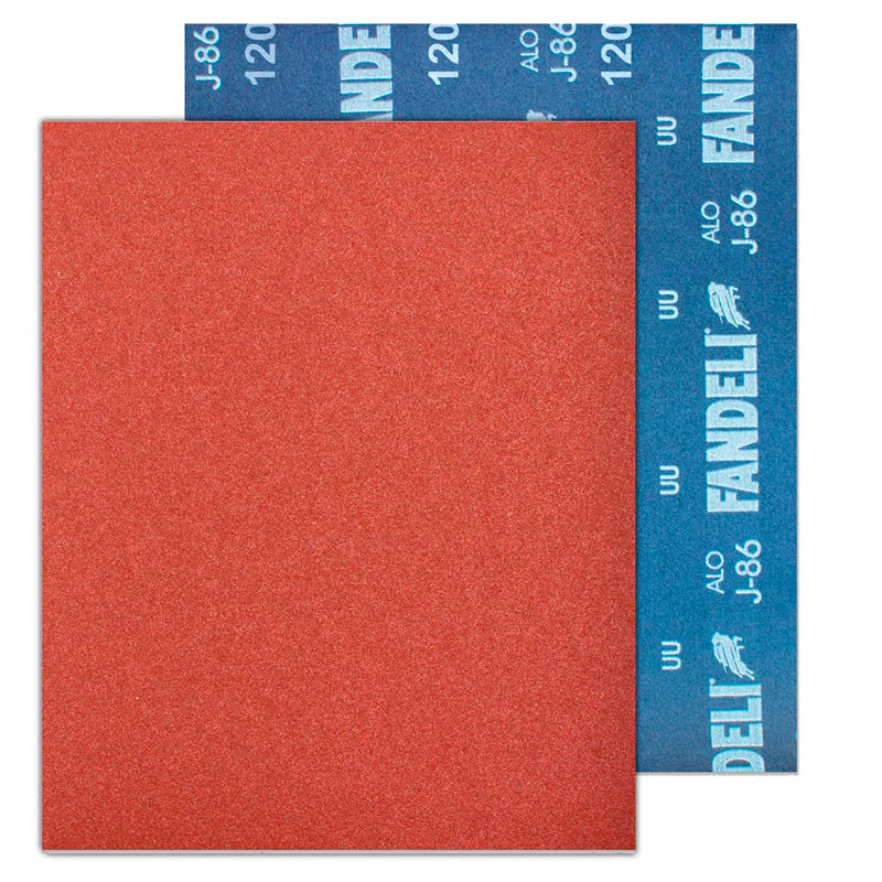 00081 Lija Esm.Roja G320 Plas,Metal,Madera Fandeli