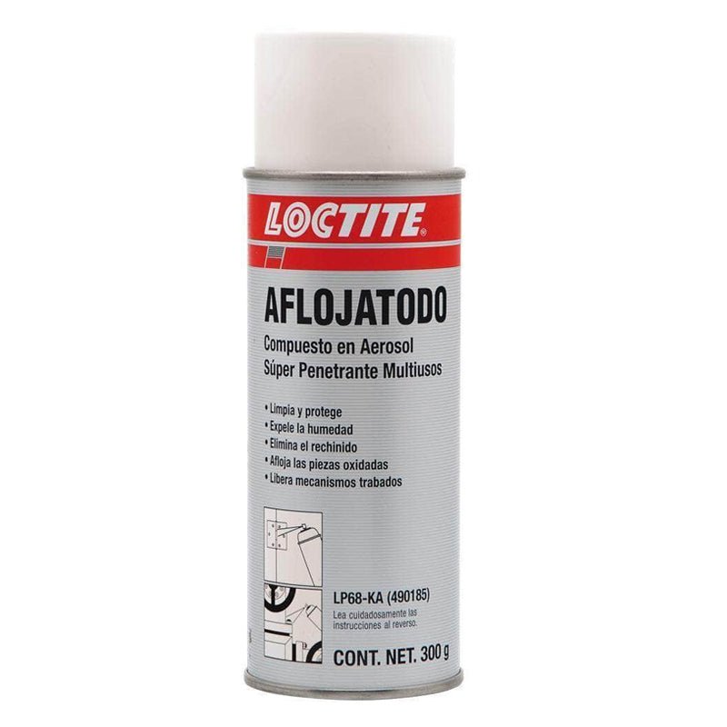 Aflojatodo Súper Penetrante Multiusos En Aerosol De 300 Gramos, Lp68Ka Loctite - Tool Ferreterías / Ferretodo - Herramientas y material de construcción.