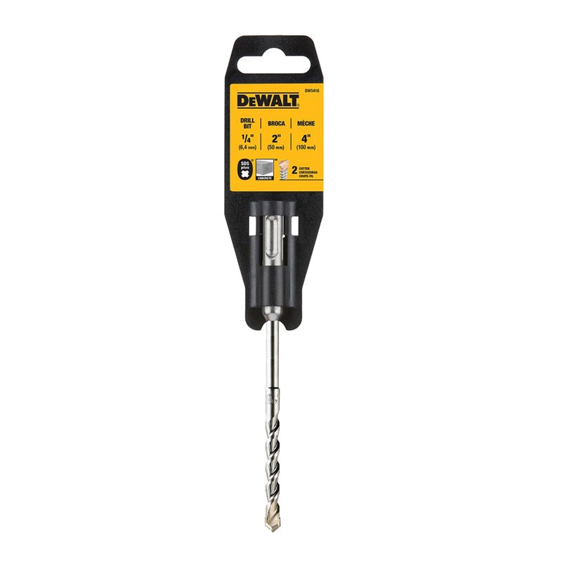 Broca Sds Plus Rock De 1/4" X 4" Dewalt Dw5417 - Tool Ferreterías / Ferretodo - Herramientas y material de construcción.