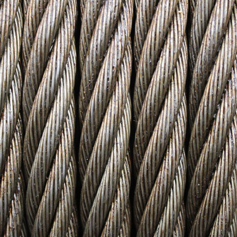 Cable De Acero Alma De Acero De 1/2" 6 X 19 - Tool Ferreterías / Ferretodo - Herramientas y material de construcción.