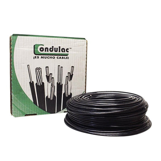 Cable luz thw c12 negro condulac*venta rollo 100mt - Tool Ferreterías / Ferretodo - Herramientas y material de construcción.