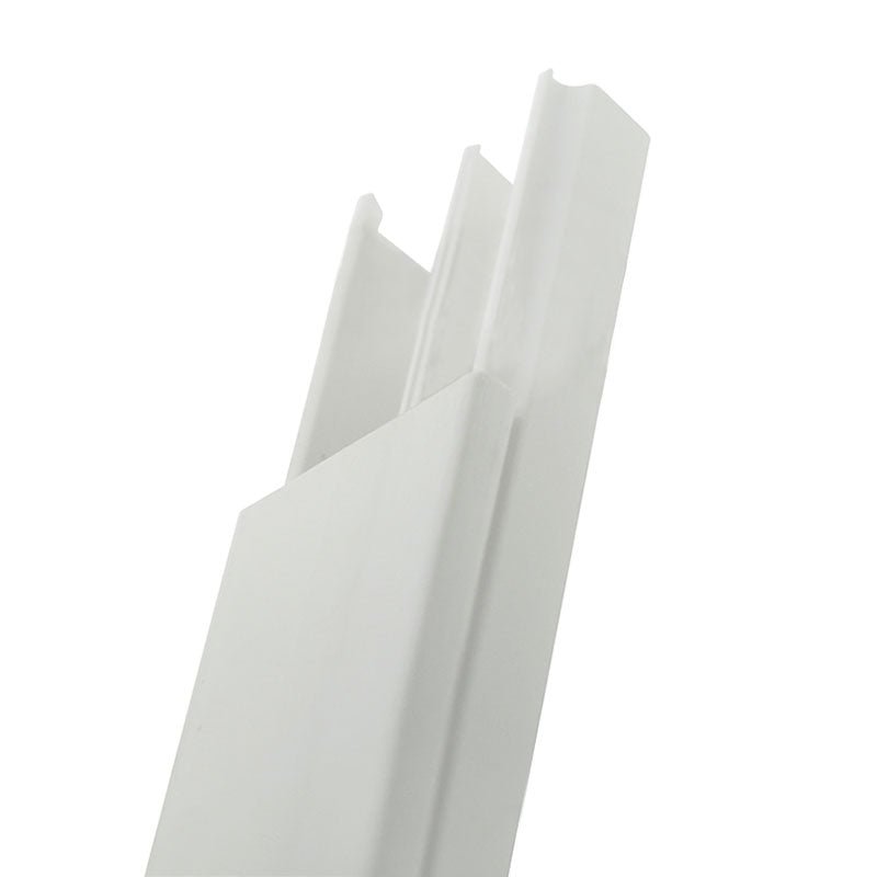 Canaleta Blanca Con División De 2.5 Metros, Thorsman Tmk 1735 - Tool Ferreterías / Ferretodo - Herramientas y material de construcción.