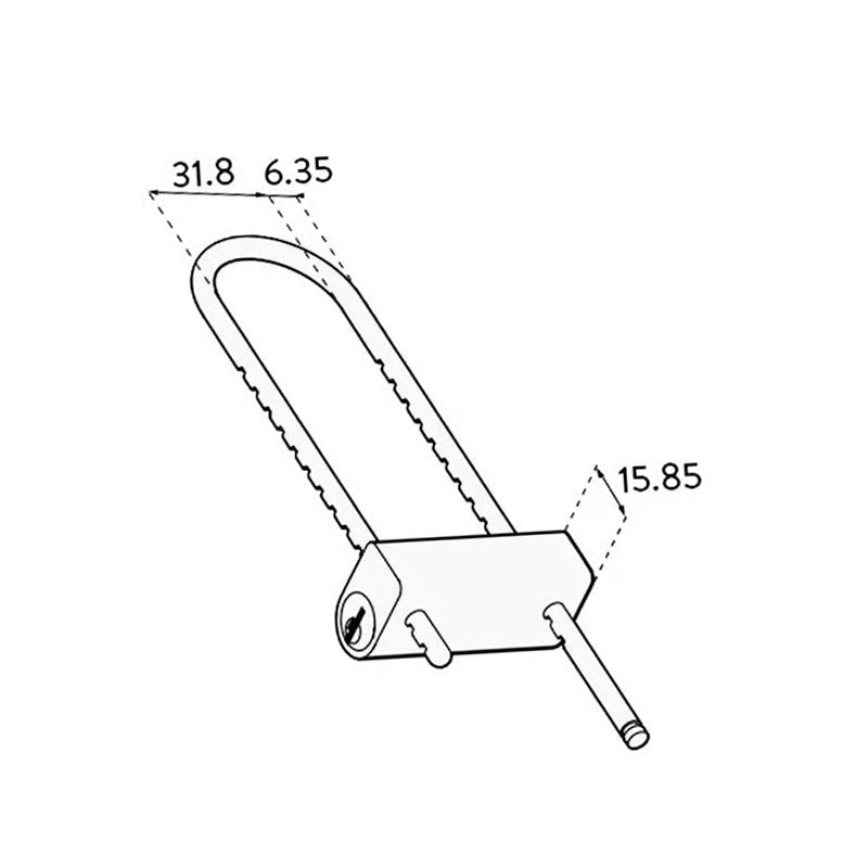 Candado Latón 8 Phillips Mx110 - Tool Ferreterías / Ferretodo - Herramientas y material de construcción.