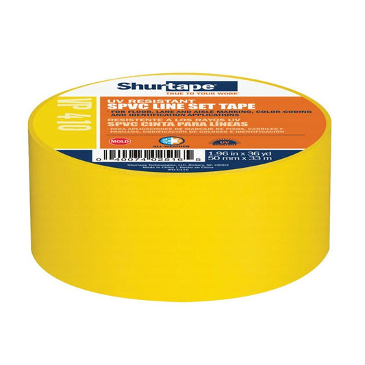 Cinta Para Delinear De 50 Mm X 33 Metros Color Amarillo Shurtape - Tool Ferreterías / Ferretodo - Herramientas y material de construcción.