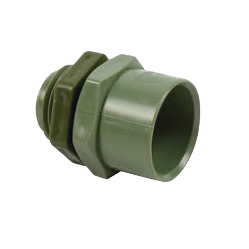 Conector Conduit Verde Pvc 1" Pesado - Tool Ferreterías / Ferretodo - Herramientas y material de construcción.