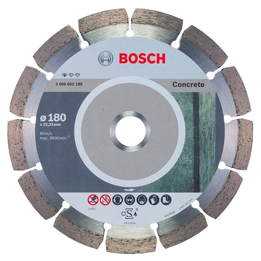 Disco Bosch Segmentado Std Concrete 180 Mm - Tool Ferreterías / Ferretodo - Herramientas y material de construcción.