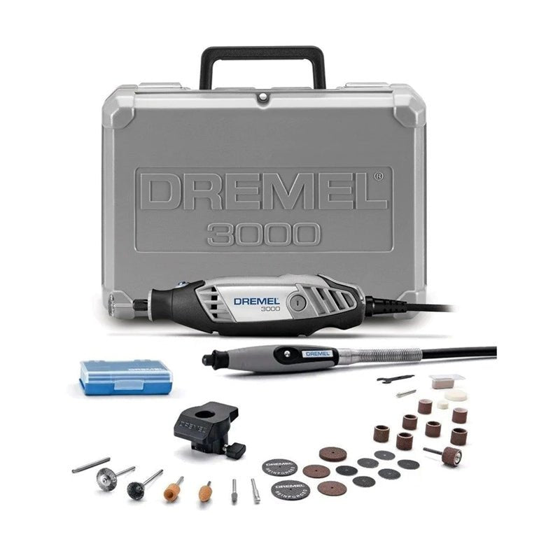 Dremel 3000 Mototool Con 2 Aditamentos Y 30 Accesorios + Maletín - Tool Ferreterías / Ferretodo - Herramientas y material de construcción.