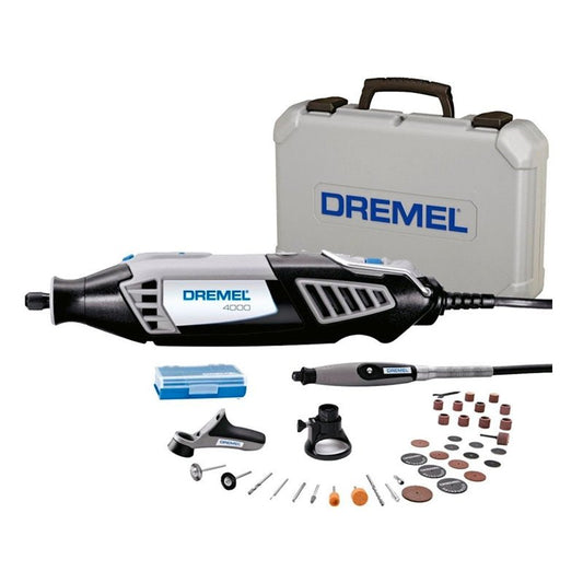 Dremel 4000 Mototool Con 3 Aditamentos Y 36 Accesorios + Maletín - Tool Ferreterías / Ferretodo - Herramientas y material de construcción.