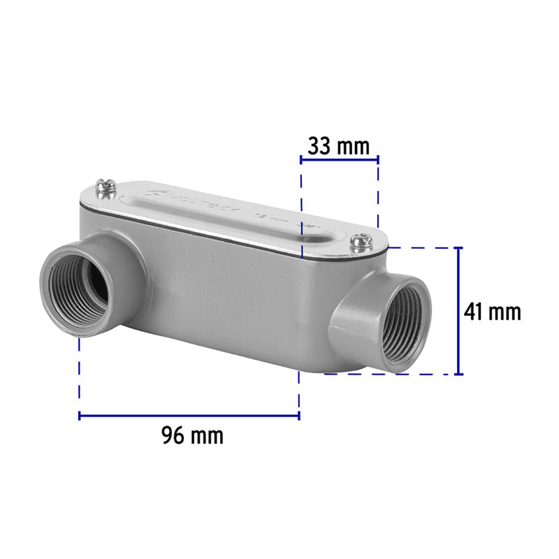 Condulet 3/4" Conexión Tipo Lr, Volteck