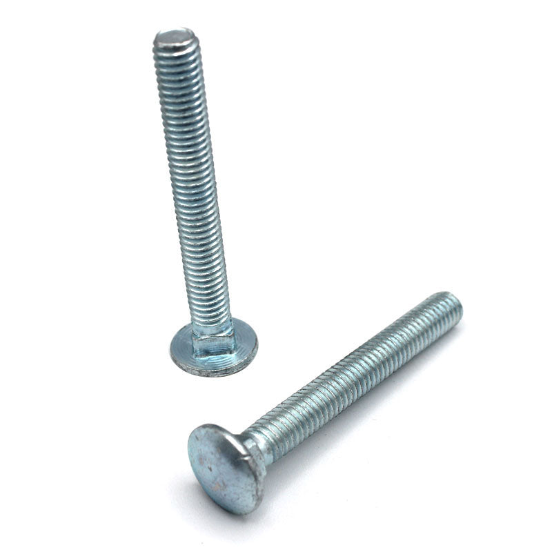 Tornillo Cabeza Coche Galvanizado De 1/4" X 2"