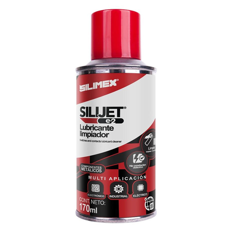 Limpiador Lubricante Silijet E 2 De 170 Ml