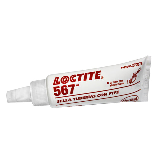 Loctite 567 Sellador De Tuberías Con Ptfe De 50 Ml