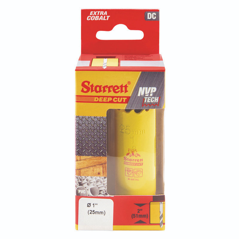 Sierra Circular Bimetálica Tipo Taza De 1", Dch0100 G Starrett