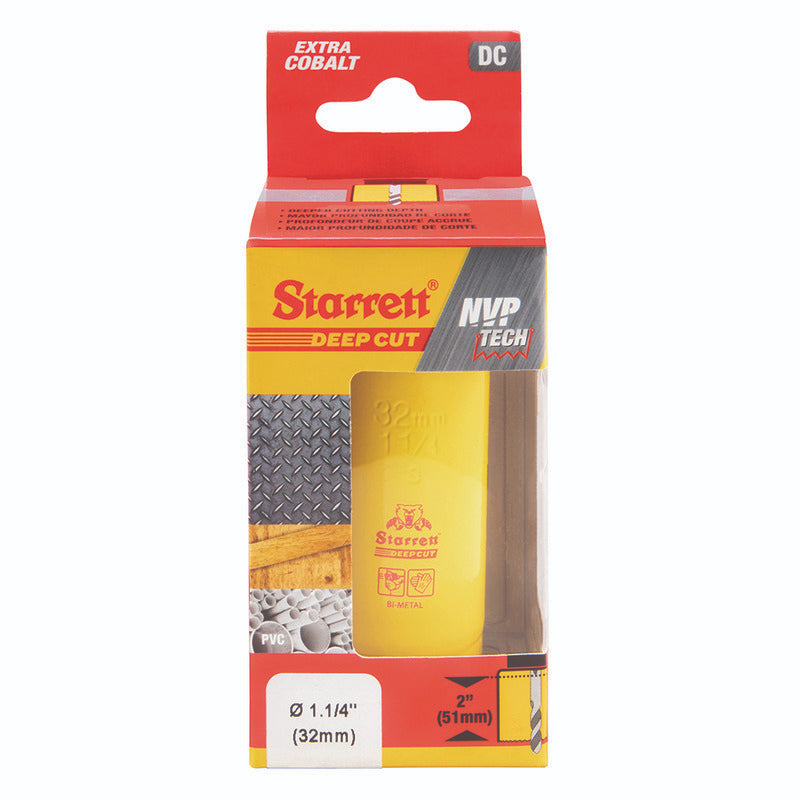 Sierra Circular Bimetálica Tipo Taza De 1 1/4", Dch0114 G Starrett