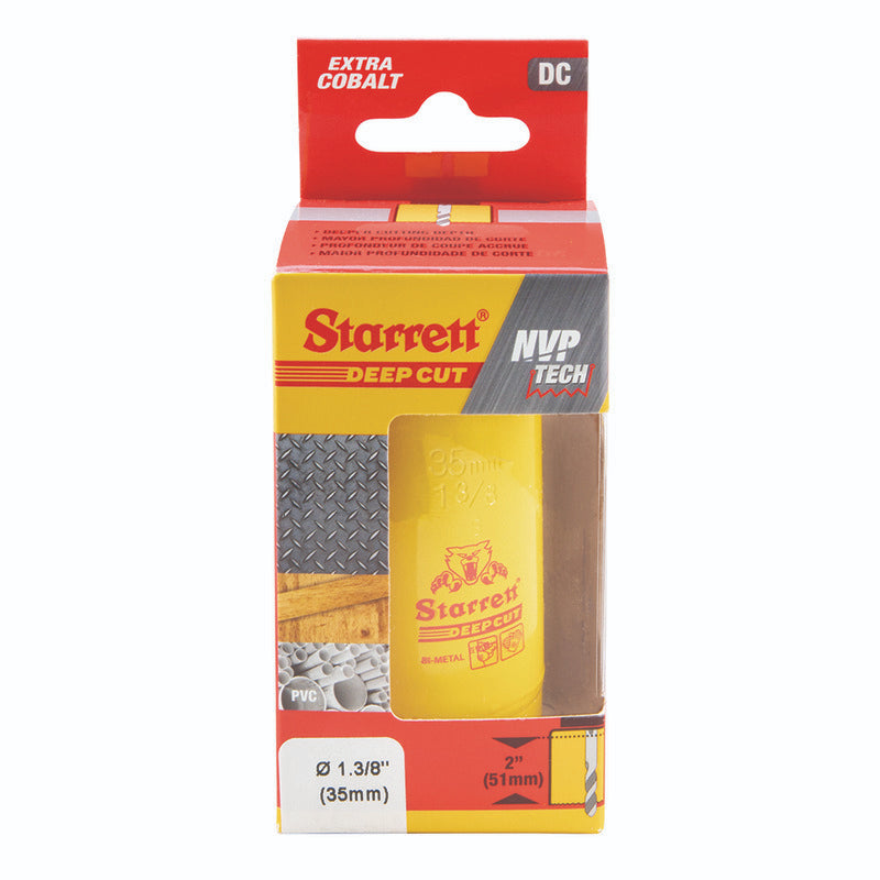 Sierra Circular Bimetálica Tipo Taza De 1 3/8", Dch0138 G Starrett