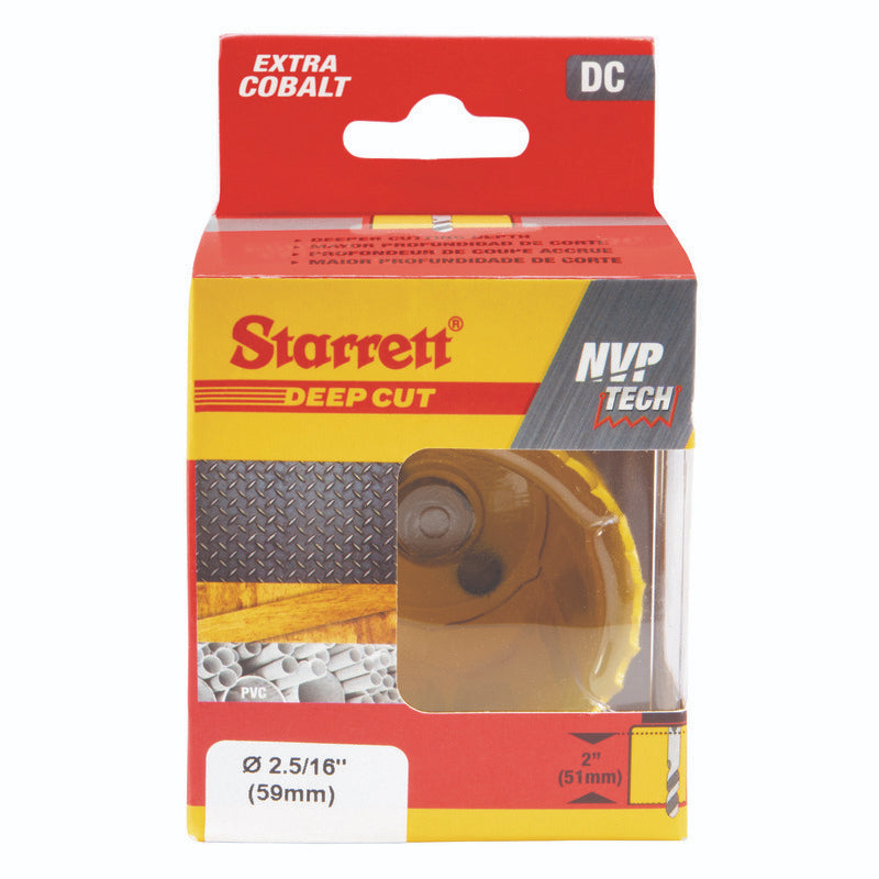 Sierra Circular Bimetálica Tipo Taza De 2 5/16", Dch0256 G Starrett