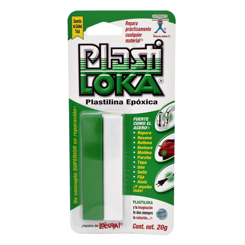 Plasti Loka De 20 Gramos Plastilina Epóxica