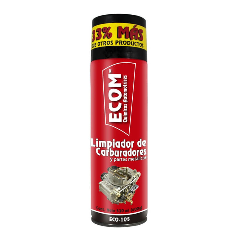 Limpiador De Carburadores Y Partes Metálicas De 530 Ml, Eco105 Ecom