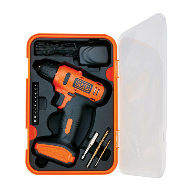 Taladro Atornillador Inalámbrico De 3/8”, 12 V, Black & Decker Ld12Spb3