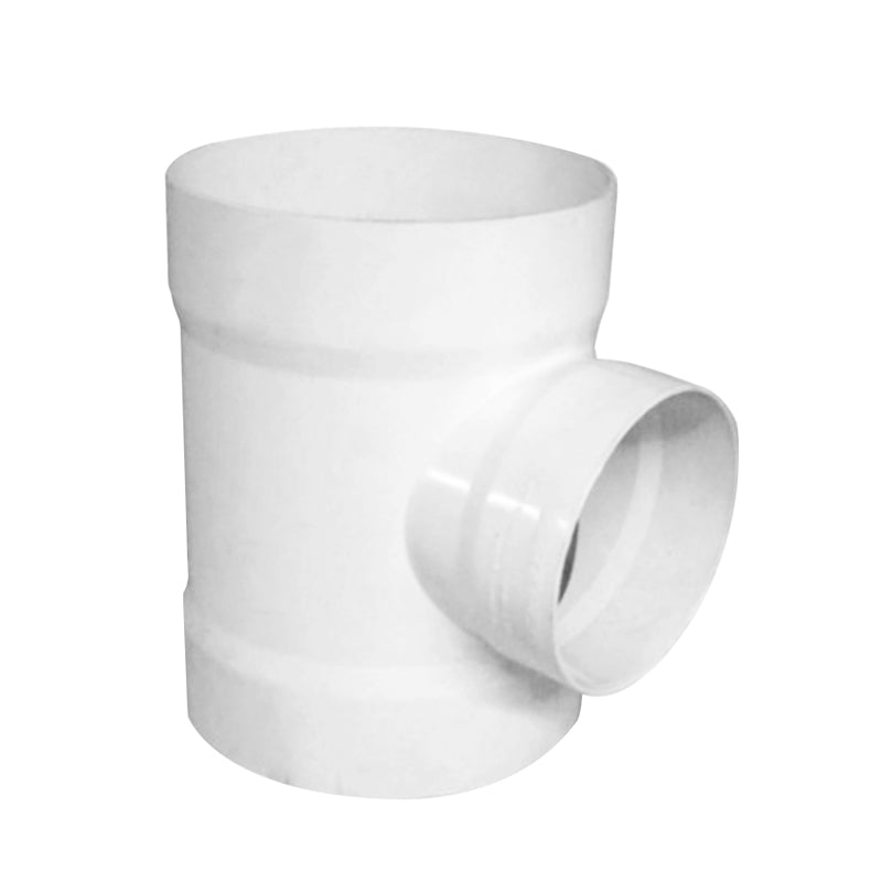 Tee Sencilla De 100 X 50 Mm De Pvc Para Sanitario