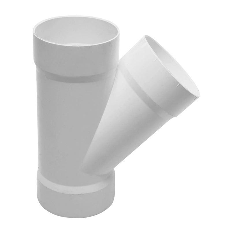 Yee Sencilla De 40 X 40 Mm De Pvc Para Sanitario