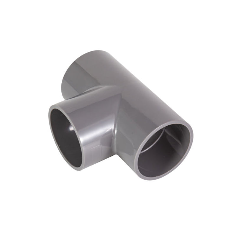 Tee 2.1/2" De Pvc Hidráulico Para Cementar Cal. 80