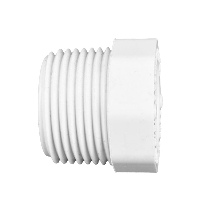 Tapón Macho Roscado 3/4" De Pvc Hidráulico Cal. 40