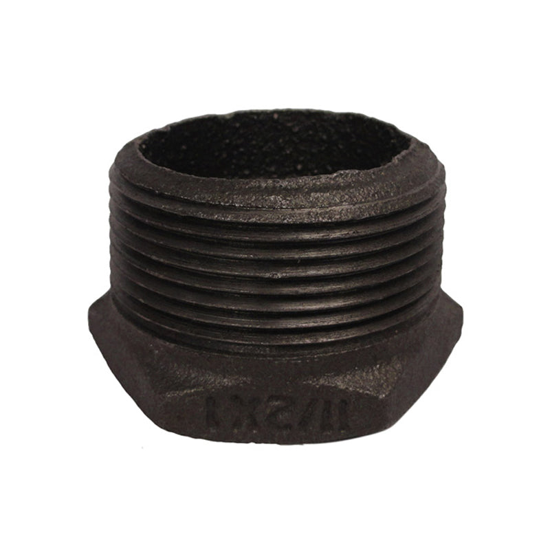 Reduccion Bushing 4" X 2" Negra Roscada