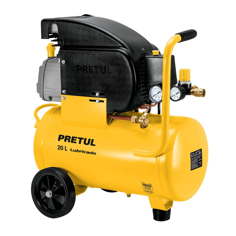 Compresor 20 L, 2 1/2 Hp (Potencia Máxima), 127 V, Pretul