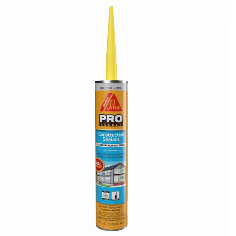 Sellador De Construcción Sika Sealant Color Gris De Poliuretano De 300 Ml